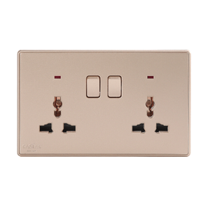 Dual switch double universal insert light